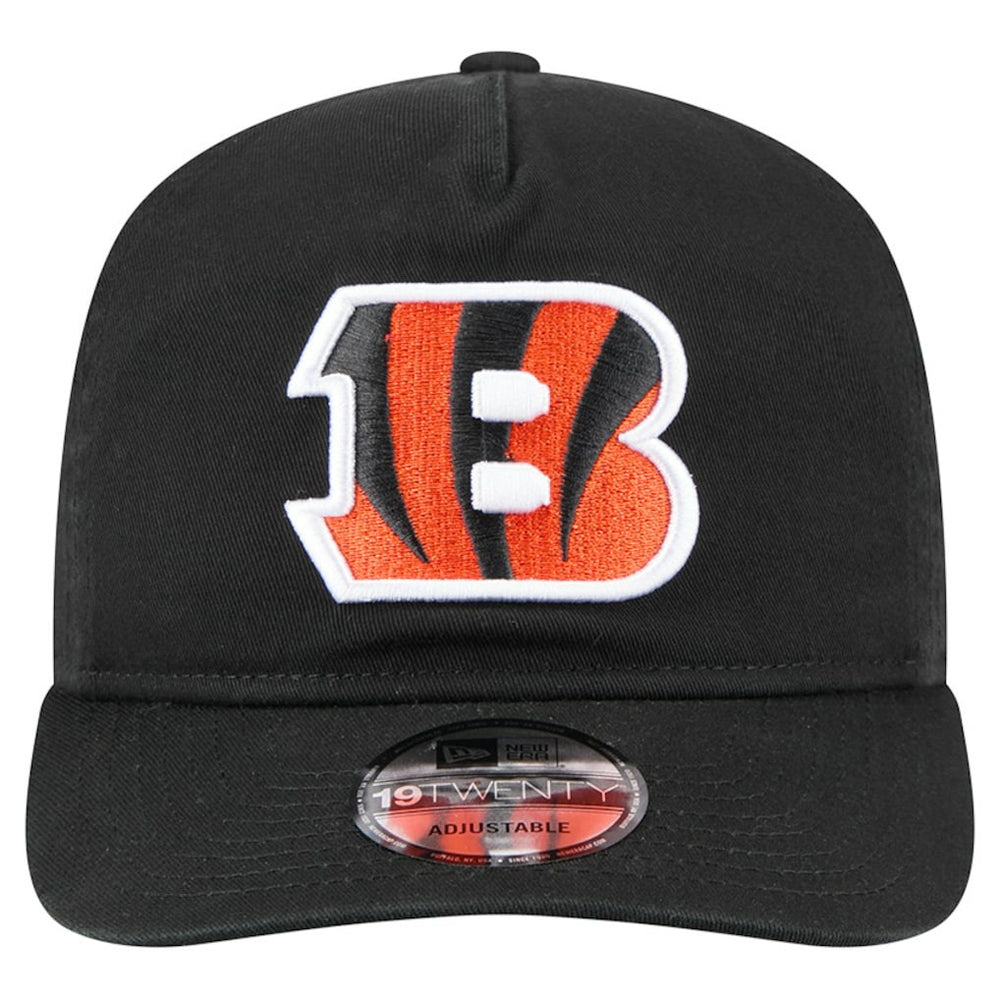 Cincinnati Bengals New Era Team 19TWENTY Adjustable Hat Black - NFL