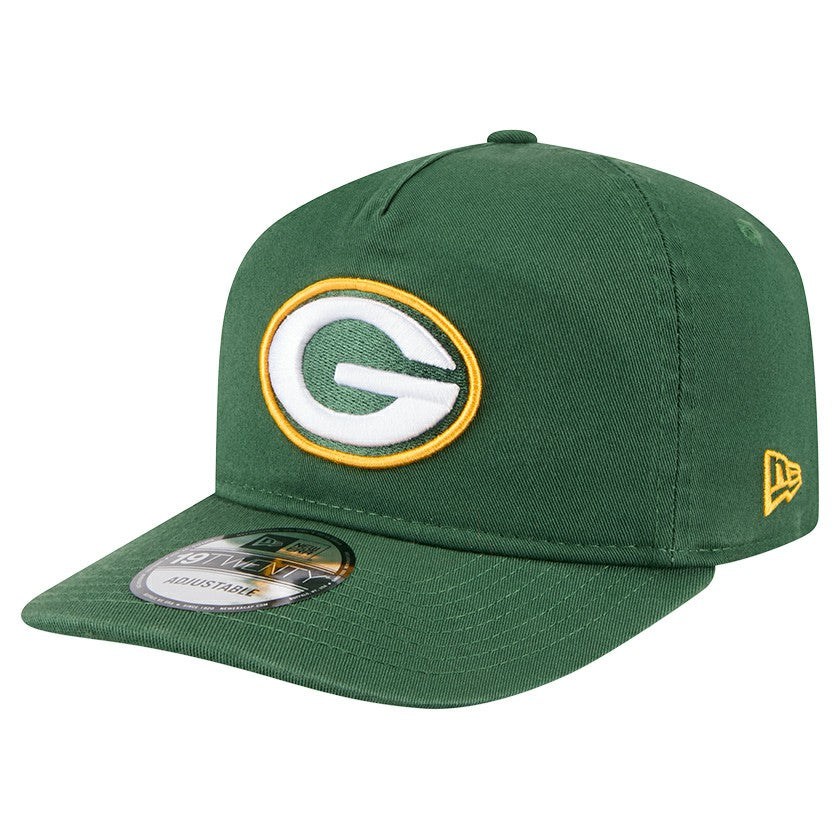 Green Bay Packers New Era Team 19TWENTY Adjustable Hat Green - NFL