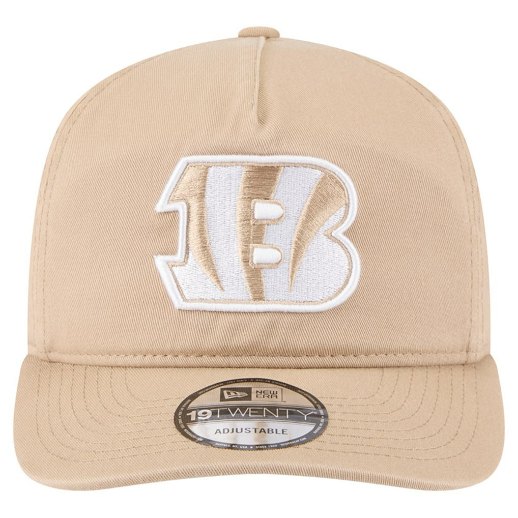 Cincinnati Bengals New Era 19TWENTY Adjustable Hat Tan - NFL