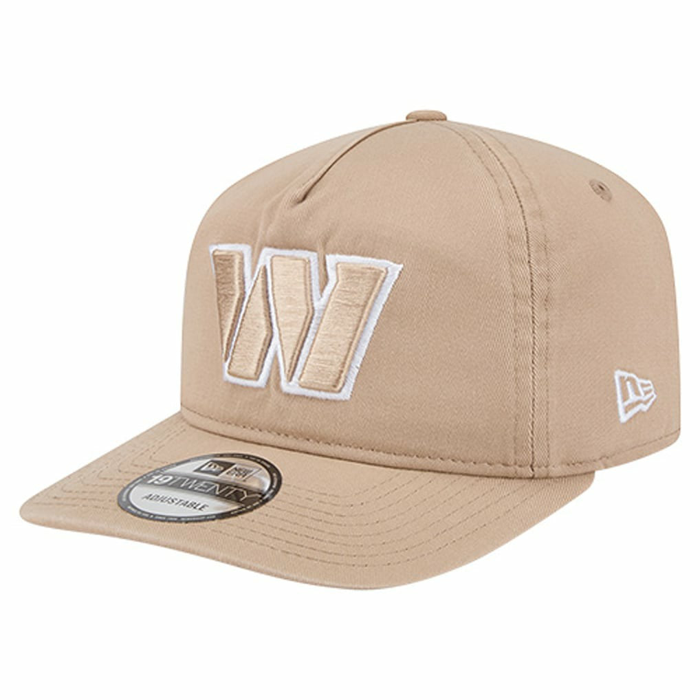 Washington Commanders New Era 19TWENTY Adjustable Hat Tan - NFL