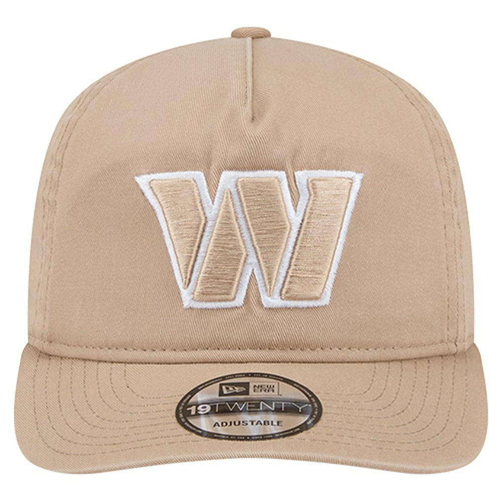 Washington Commanders New Era 19TWENTY Adjustable Hat Tan - NFL