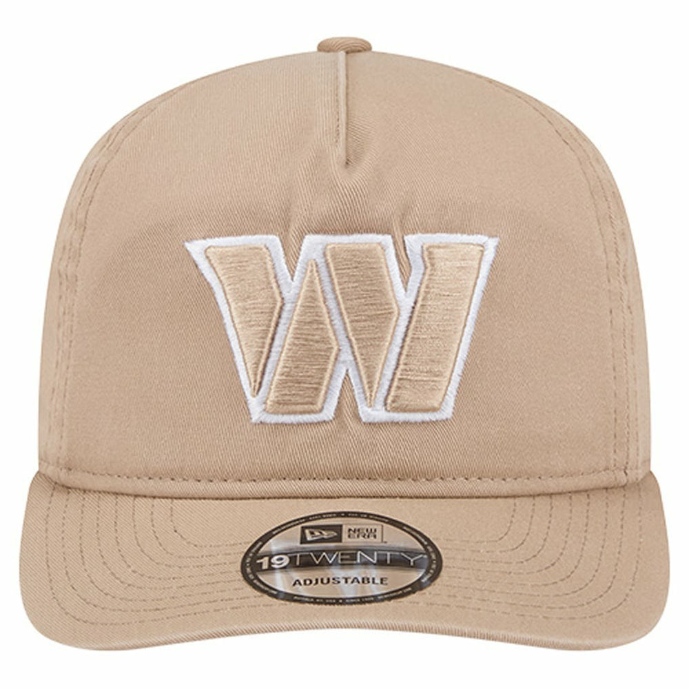 Washington Commanders New Era 19TWENTY Adjustable Hat Tan - NFL