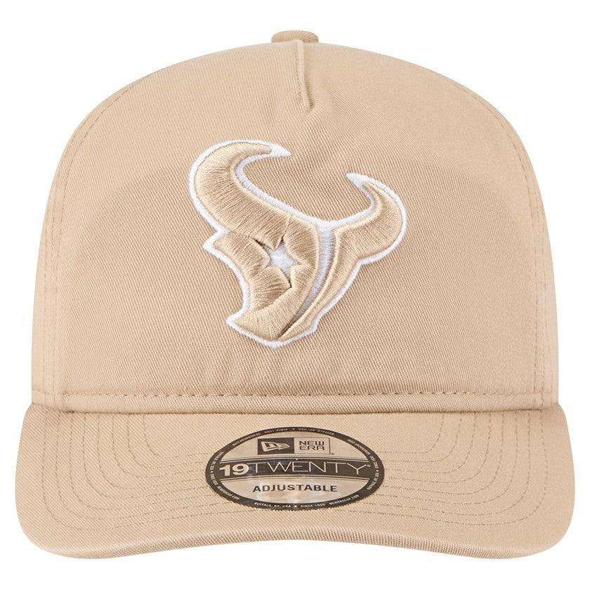 Houston Texans New Era 19TWENTY Adjustable Hat Tan - NFL