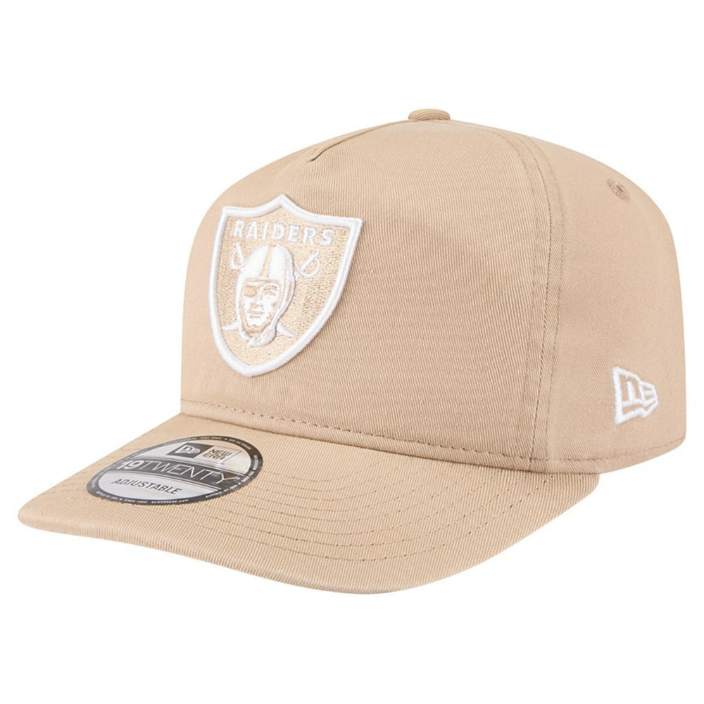 Las Vegas Raiders New Era 19TWENTY Adjustable Hat Tan - NFL