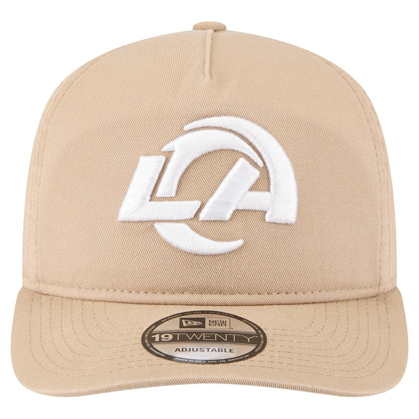 Los Angeles Rams New Era 19TWENTY Adjustable Hat Tan - NFL
