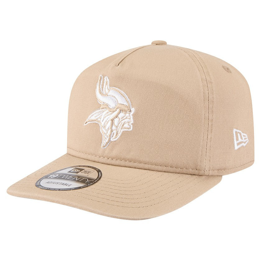 Minnesota Vikings New Era 19TWENTY Adjustable Hat Tan - NFL