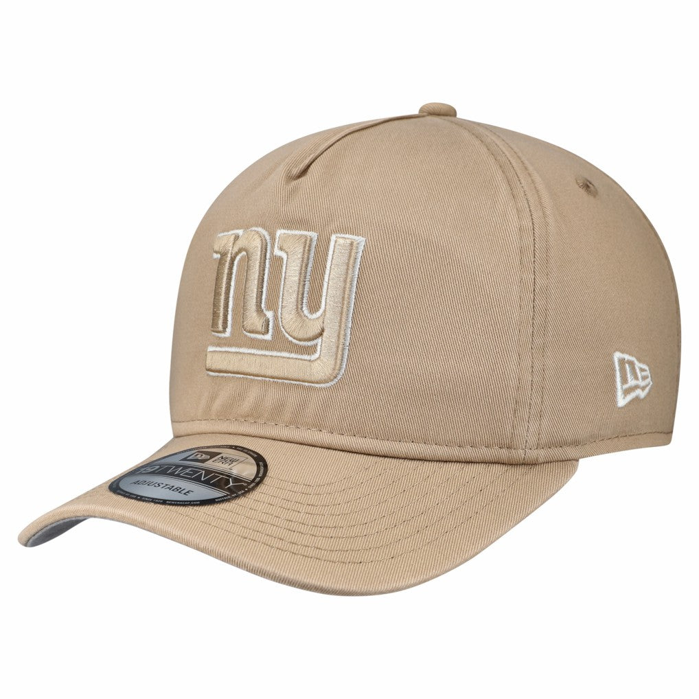 New York Giants New Era 19TWENTY Adjustable Hat Tan - NFL