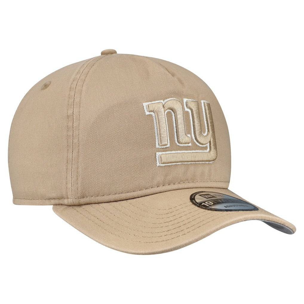 New York Giants New Era 19TWENTY Adjustable Hat Tan - NFL