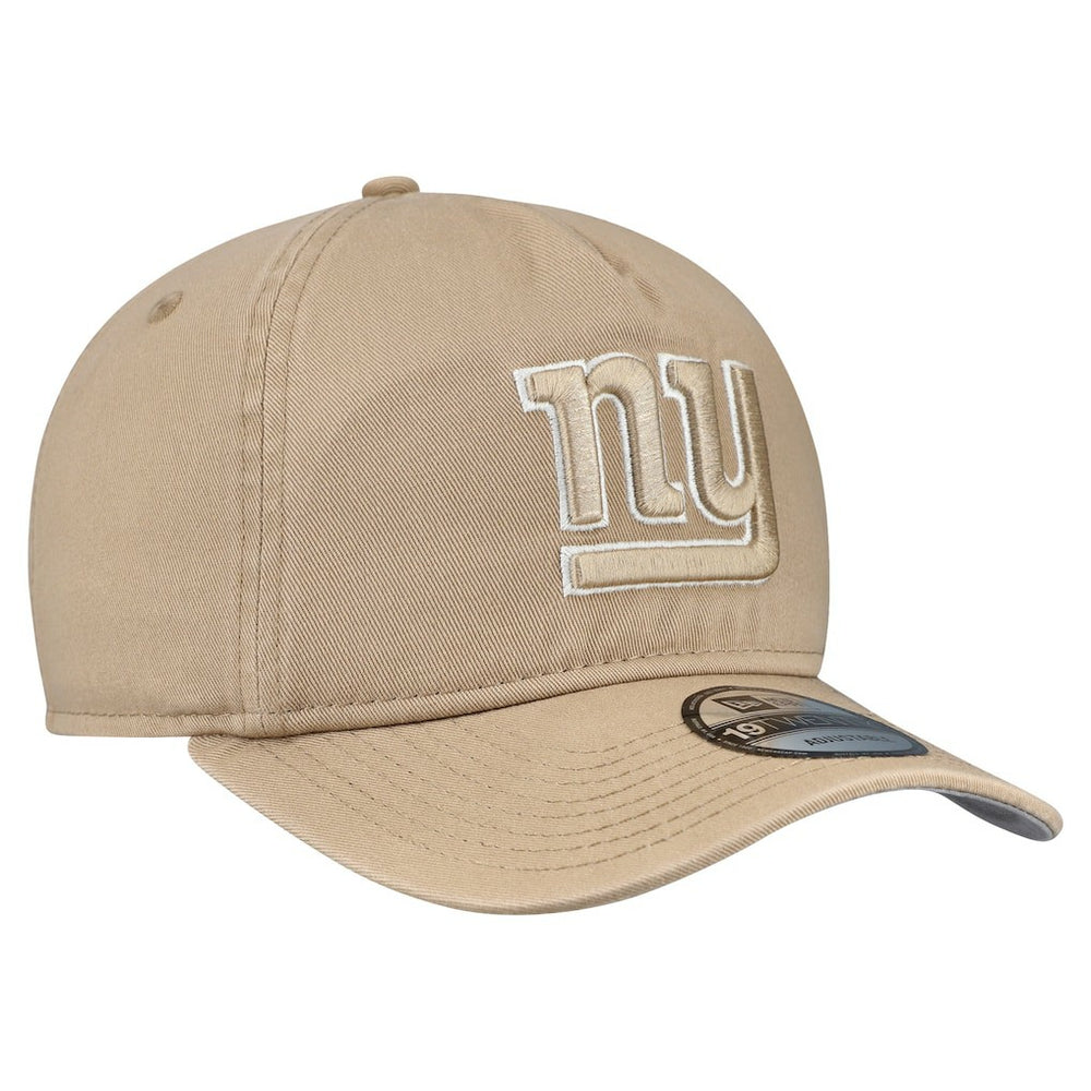 New York Giants New Era 19TWENTY Adjustable Hat Tan - NFL