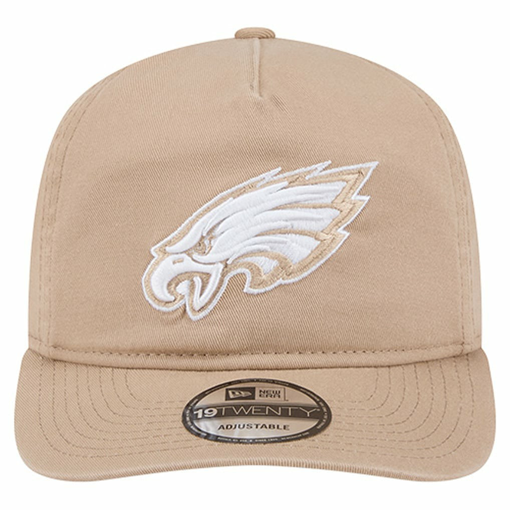 Philadelphia Eagles New Era 19TWENTY Adjustable Hat Tan - NFL