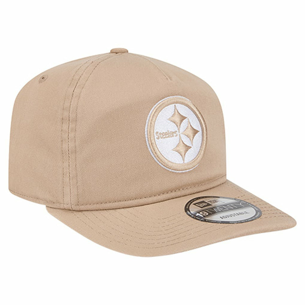 Pittsburgh Steelers New Era 19TWENTY Adjustable Hat Tan - NFL