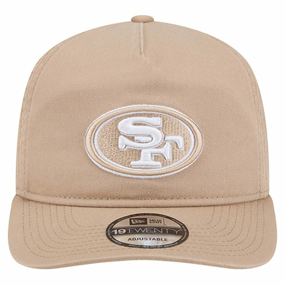 San Francisco 49ers New Era 19TWENTY Adjustable Hat Tan - NFL