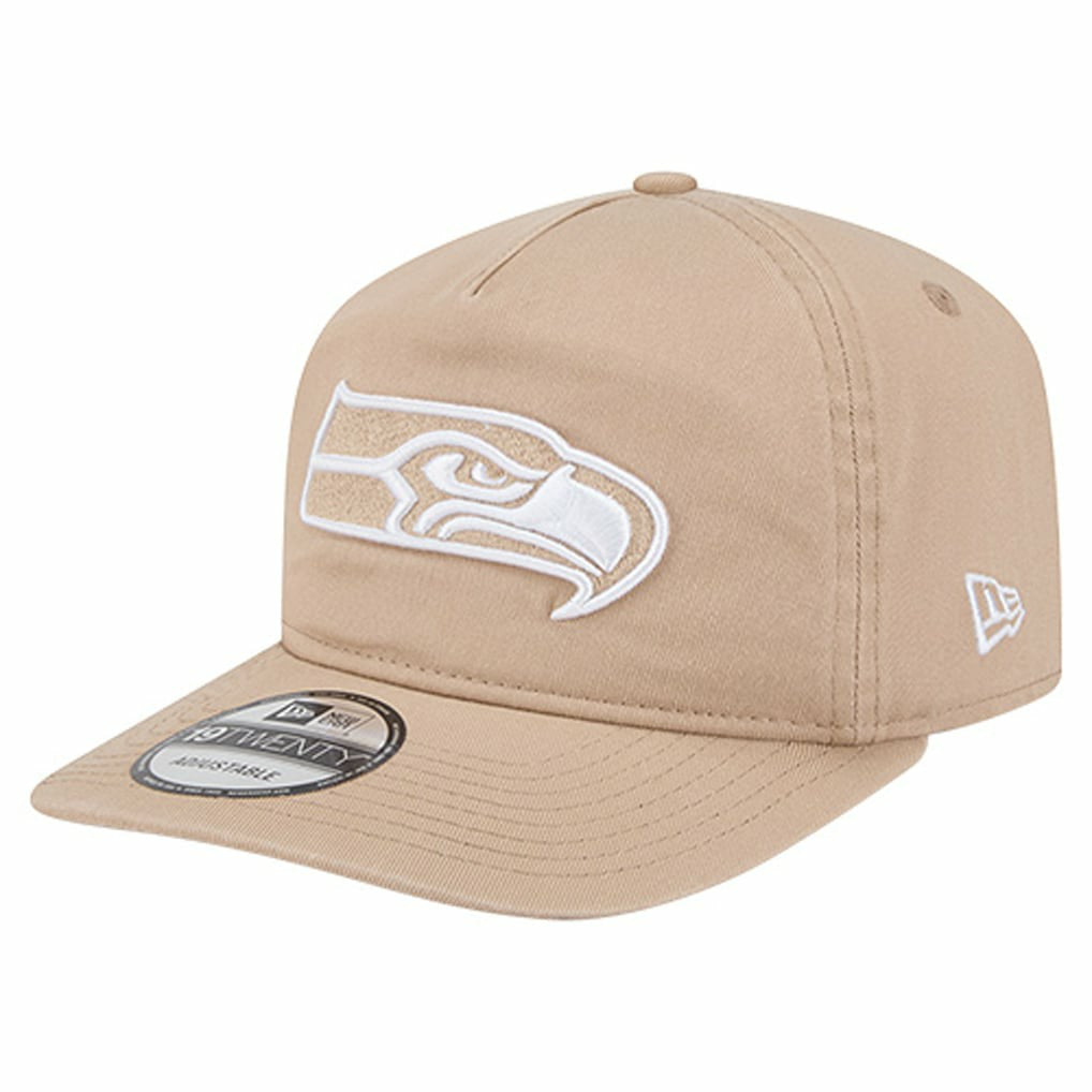 Seattle Seahawks New Era 19TWENTY Adjustable Hat Tan - NFL