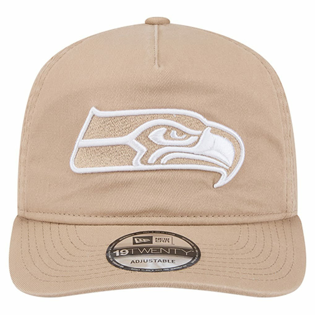 Seattle Seahawks New Era 19TWENTY Adjustable Hat Tan - NFL