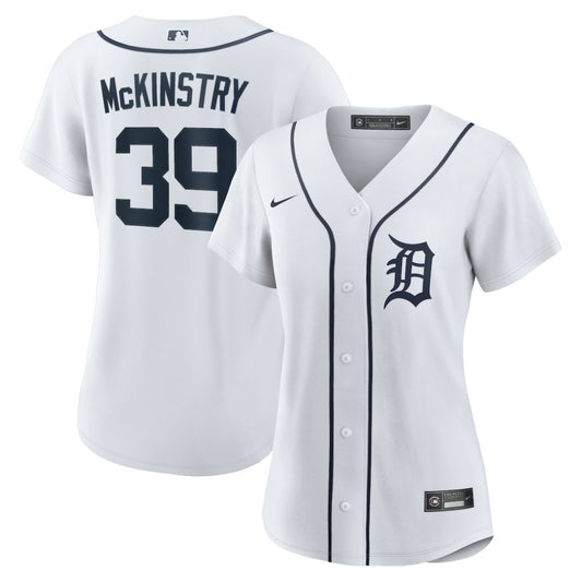 Zach McKinstry Detroit Tigers Nike Women's Home Replica Jersey - White | MLB Jerseys