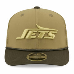 New York Jets New Era 2025 Salute to Service 9SEVENTY Adjustable Hat Green - NFL