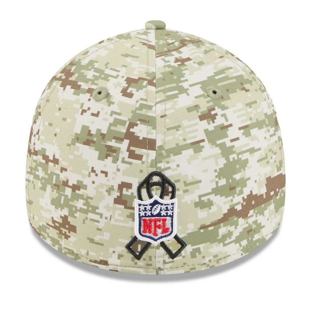 Miami Dolphins New Era 2025 Salute to Service 39THIRTY Flex Hat Camo - NFL