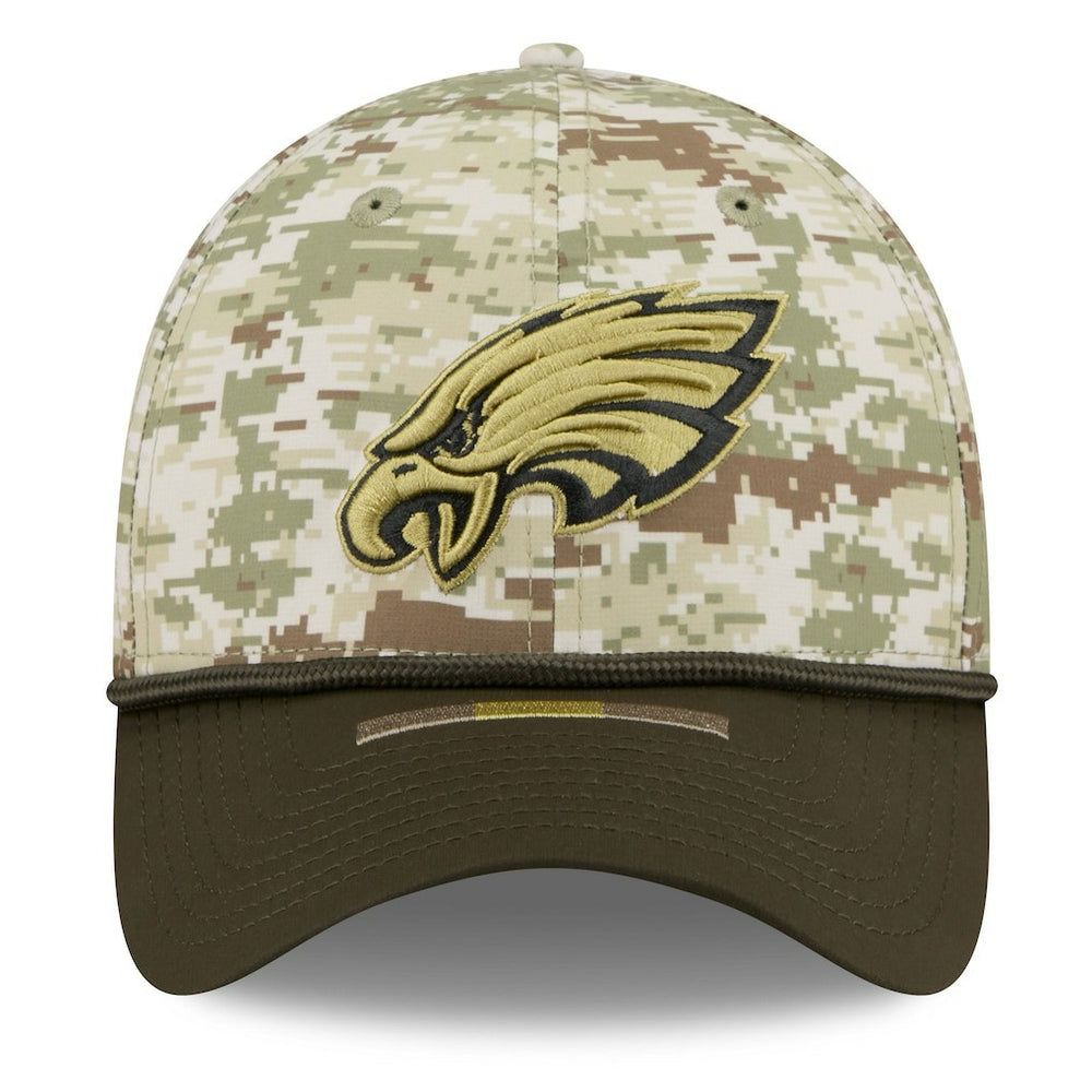 Philadelphia Eagles New Era 2025 Salute to Service 39THIRTY Flex Hat Camo - NFL
