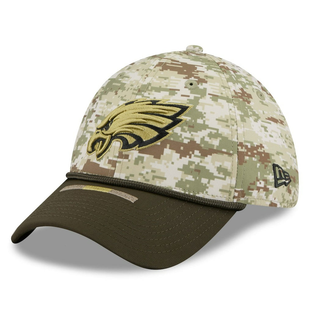 Philadelphia Eagles New Era 2025 Salute to Service 39THIRTY Flex Hat Camo - NFL