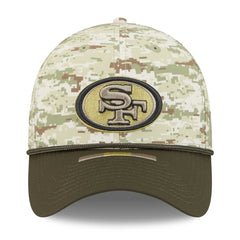 San Francisco 49ers New Era 2025 Salute to Service 39THIRTY Flex Hat Camo - NFL
