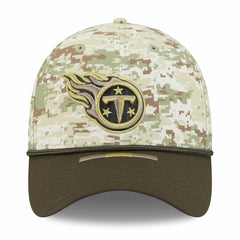 Tennessee Titans New Era 2025 Salute to Service 39THIRTY Flex Hat Camo - NFL
