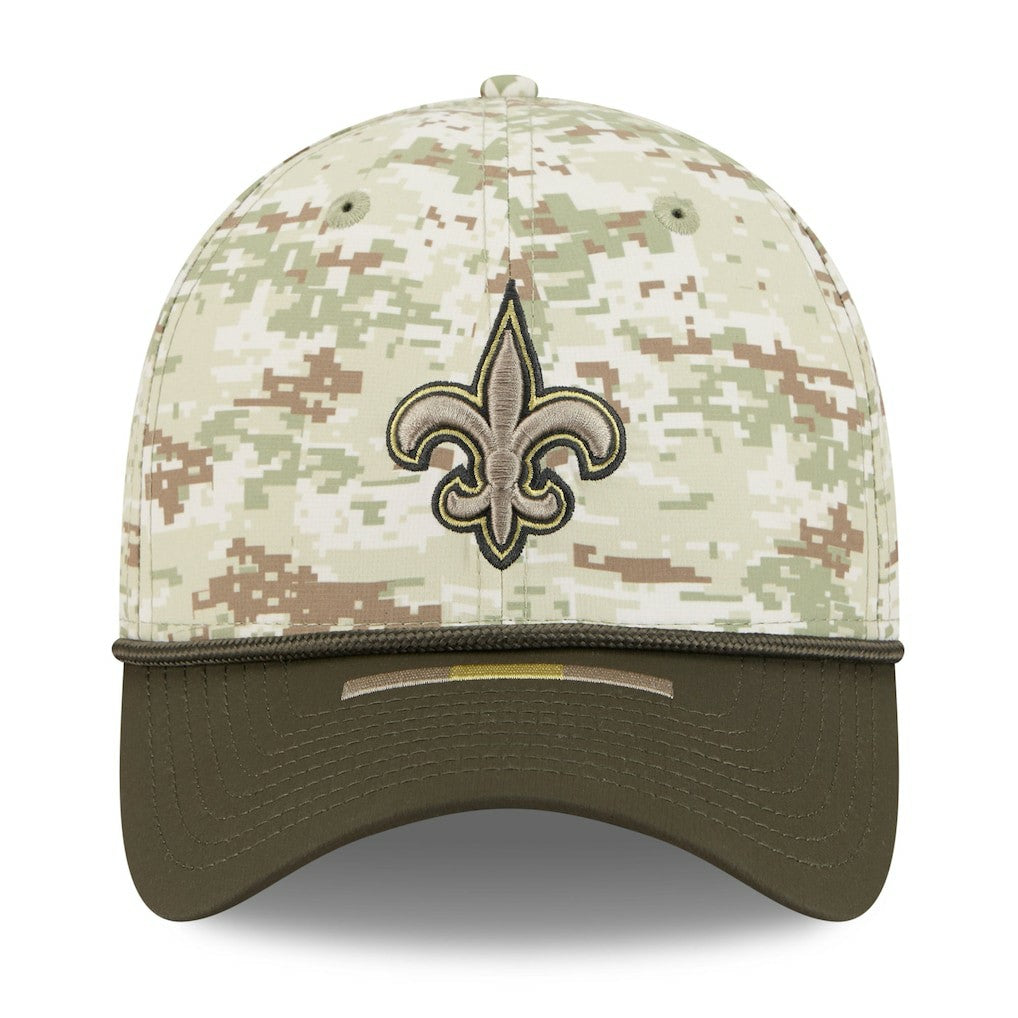 New Orleans Saints New Era 2025 Salute to Service 39THIRTY Flex Hat Camo - NFL
