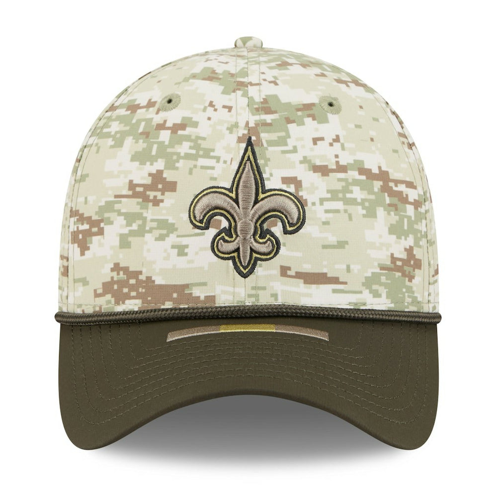 New Orleans Saints New Era 2025 Salute to Service 39THIRTY Flex Hat Camo - NFL
