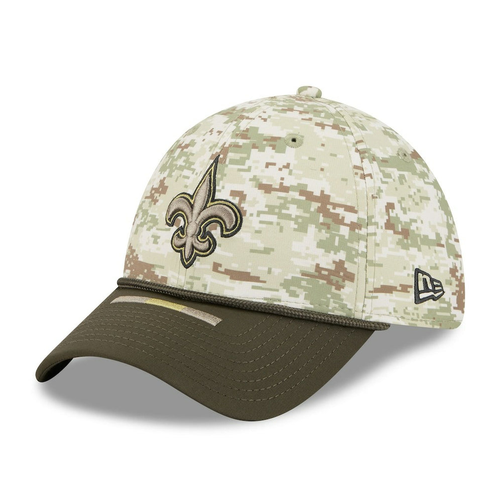 New Orleans Saints New Era 2025 Salute to Service 39THIRTY Flex Hat Camo - NFL