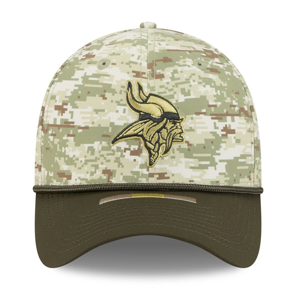 Minnesota Vikings New Era 2025 Salute to Service 39THIRTY Flex Hat Camo - NFL