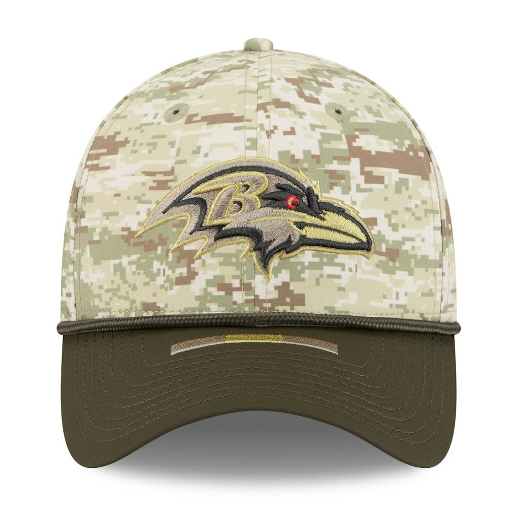 Baltimore Ravens New Era 2025 Salute to Service 39THIRTY Flex Hat Camo - NFL