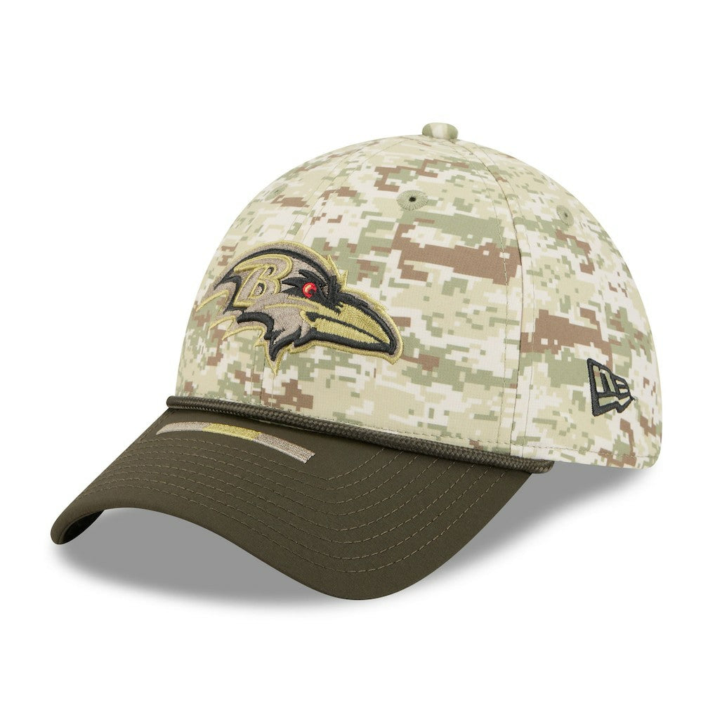Baltimore Ravens New Era 2025 Salute to Service 39THIRTY Flex Hat Camo - NFL