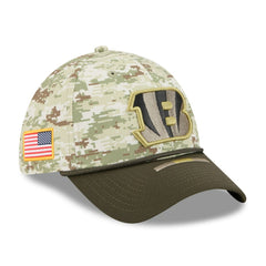 Cincinnati Bengals New Era 2025 Salute to Service 39THIRTY Flex Hat Camo - NFL