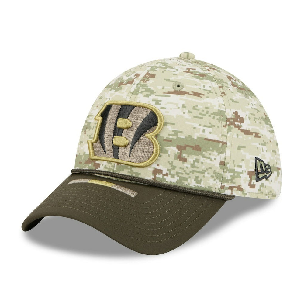 Cincinnati Bengals New Era 2025 Salute to Service 39THIRTY Flex Hat Camo - NFL