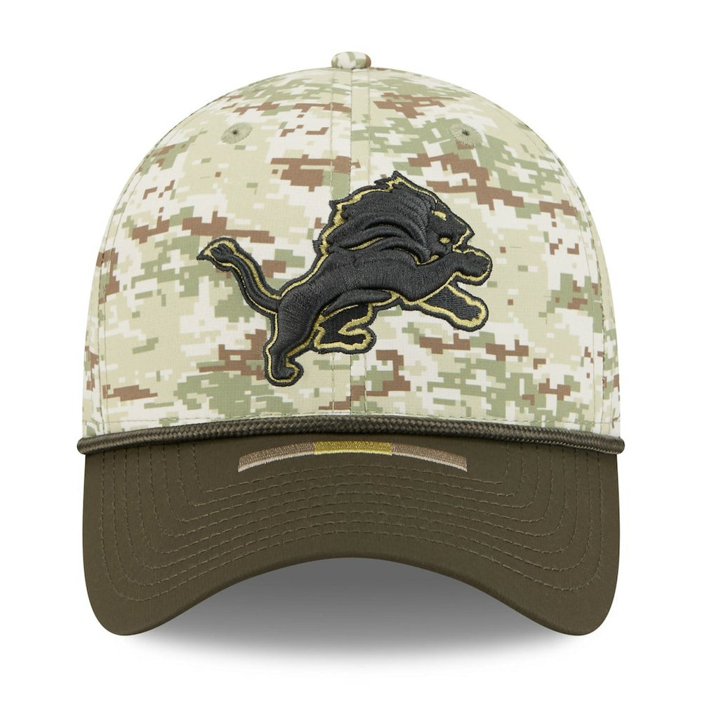 Detroit Lions New Era 2025 Salute to Service 39THIRTY Flex Hat Camo - NFL
