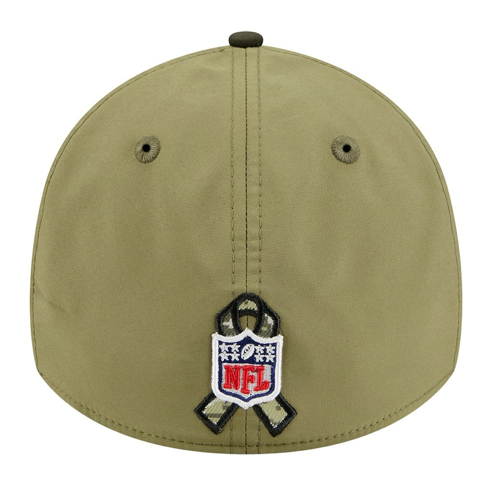 Miami Dolphins New Era 2025 Salute to Service 39THIRTY Flex Hat Green - NFL