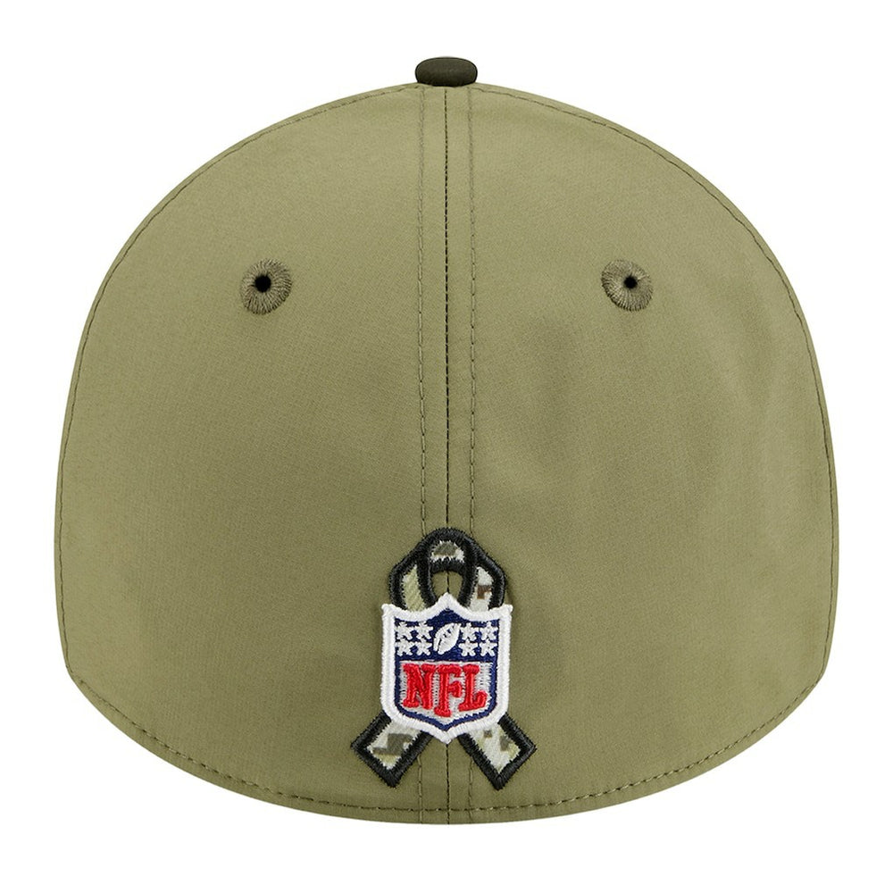 New Orleans Saints New Era 2025 Salute to Service 39THIRTY Flex Hat Green - NFL