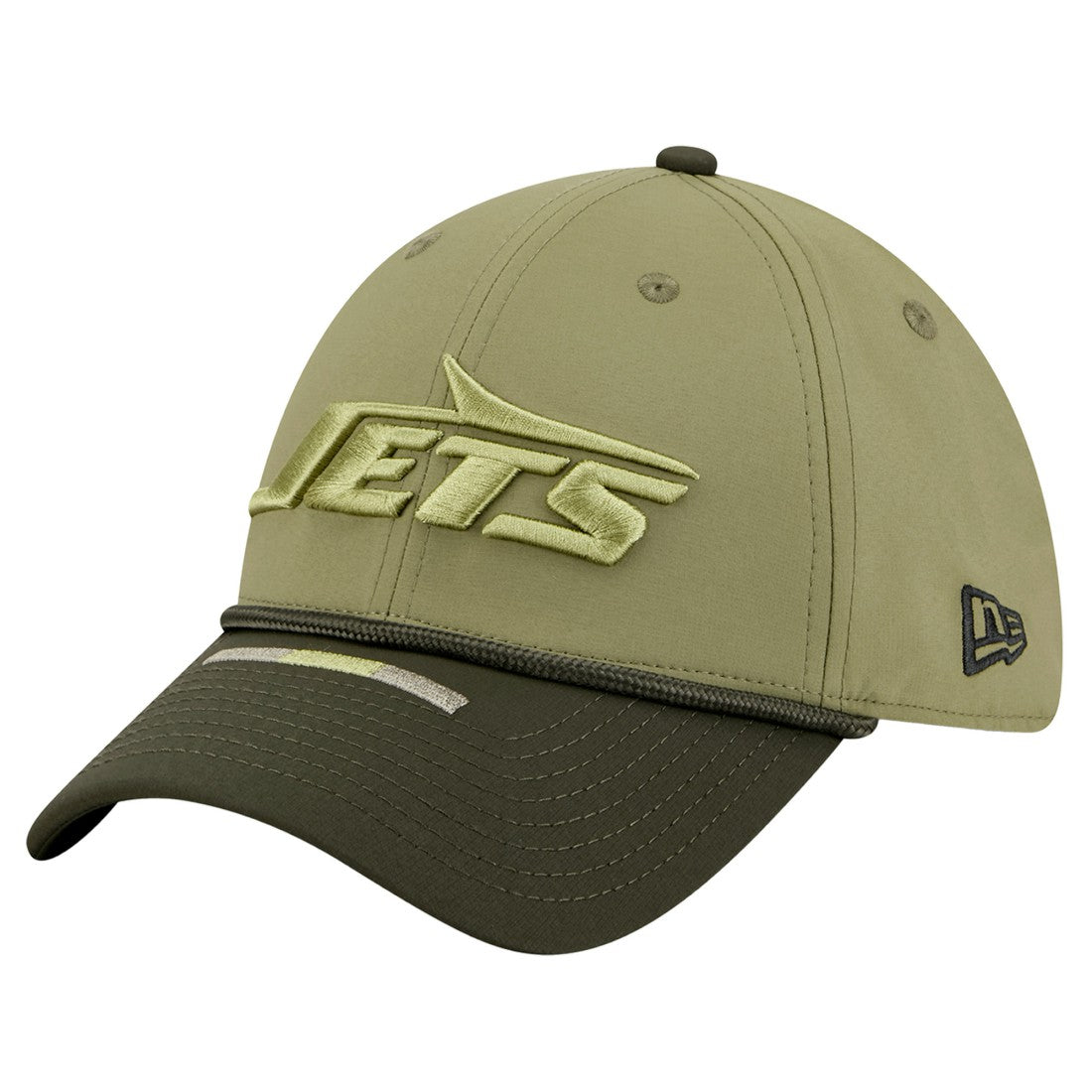 New York Jets New Era 2025 Salute to Service 39THIRTY Flex Hat Green - NFL