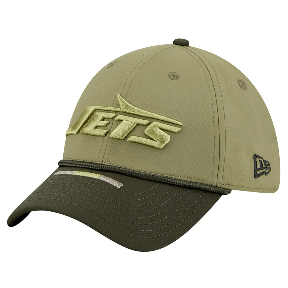 New York Jets New Era 2025 Salute to Service 39THIRTY Flex Hat Green - NFL