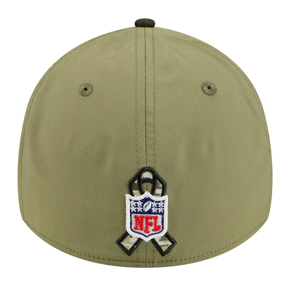 New York Jets New Era 2025 Salute to Service 39THIRTY Flex Hat Green - NFL
