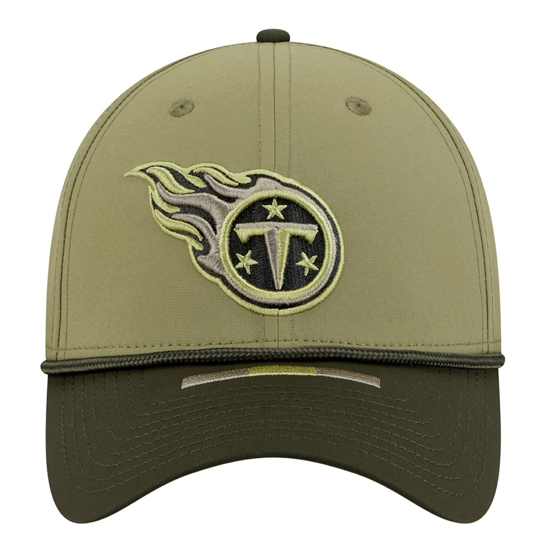 Tennessee Titans New Era 2025 Salute to Service 39THIRTY Flex Hat Green - NFL