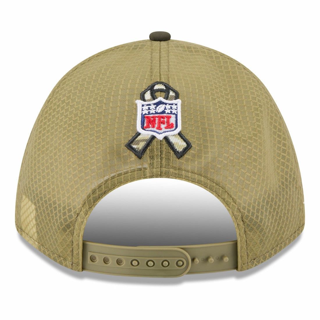 New York Jets New Era Youth 2025 Salute to Service 9FORTY A-Frame Adjustable Hat Green/Dark Green - NFL