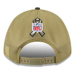 Cincinnati Bengals New Era Youth 2025 Salute to Service 9FORTY A-Frame Adjustable Hat Green/Dark Green - NFL
