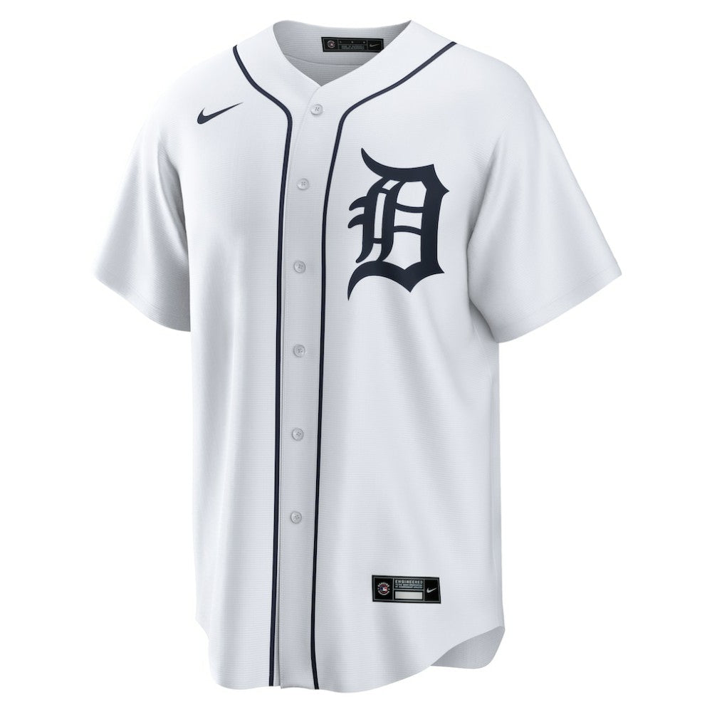 Casey Mize Detroit Tigers Nike Home Replica Jersey Lifestyle