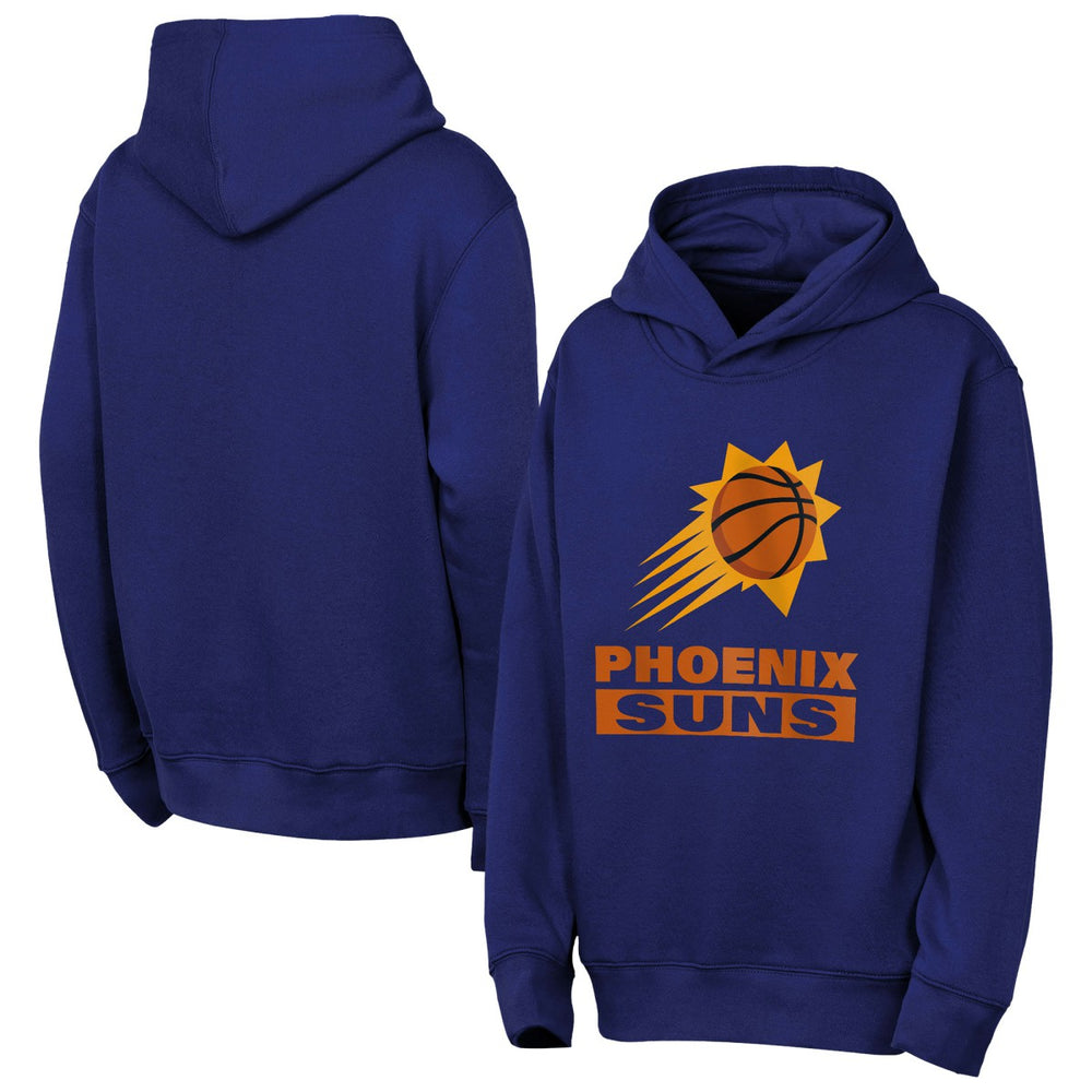 NBA - Phoenix Suns Outerstuff Youth Back To The Basics Hoodie - Purple