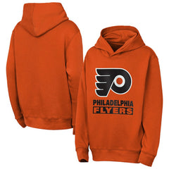 Philadelphia Flyers - Outerstuff Youth Back to Basics Hoodie Classic Orange