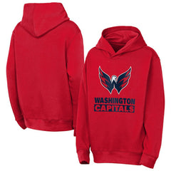 Washington Capitals Outerstuff Youth Back to Basics Hoodie Red
