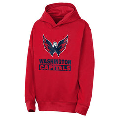 Washington Capitals Outerstuff Youth Back to Basics Hoodie Red
