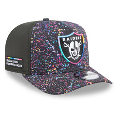 Las Vegas Raiders New Era 2025 NFL Crucial Catch A-Frame 9FIFTY Snapback Hat Black - NFL