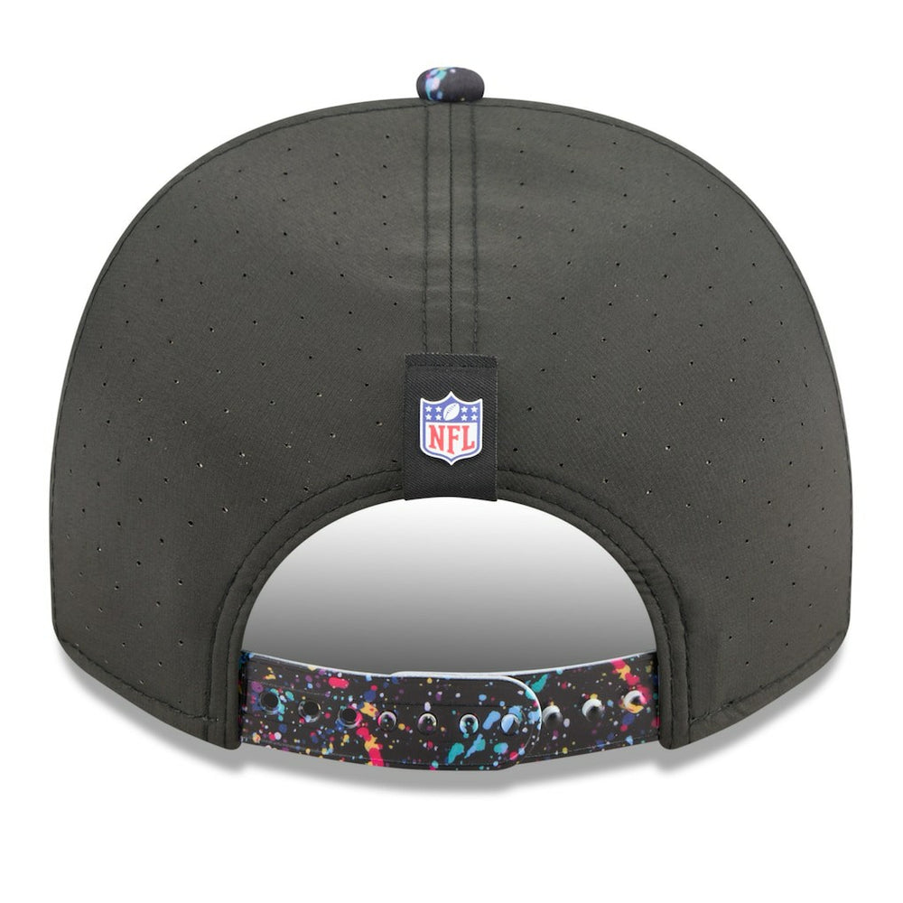 Miami Dolphins New Era 2025 NFL Crucial Catch A-Frame 9FIFTY Snapback Hat Black - NFL