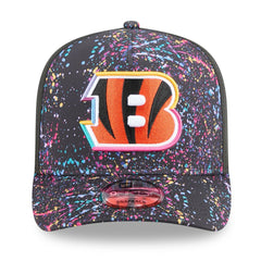 Cincinnati Bengals New Era 2025 NFL Crucial Catch A-Frame 9FIFTY Snapback Hat Black - NFL
